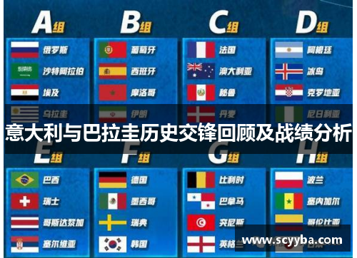 意大利与巴拉圭历史交锋回顾及战绩分析